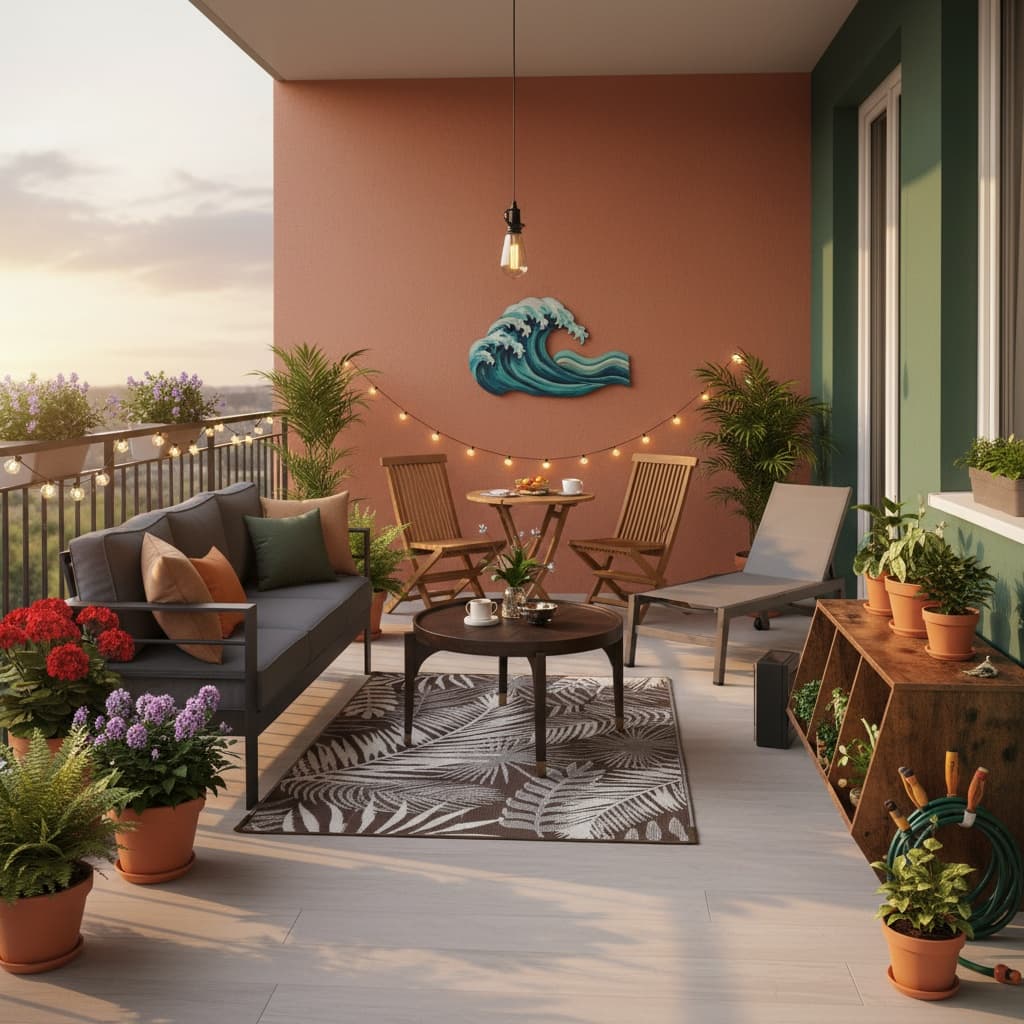 Elevate Your Patio with Classic Outdoor Design in Earth Tones