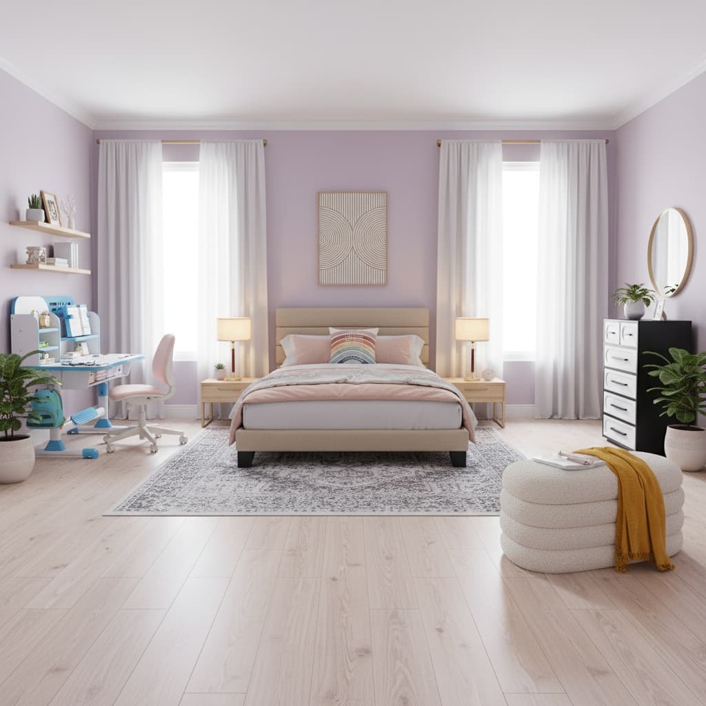 Design a Classic Bedroom with a Pastel Color Palette: Timeless Elegance