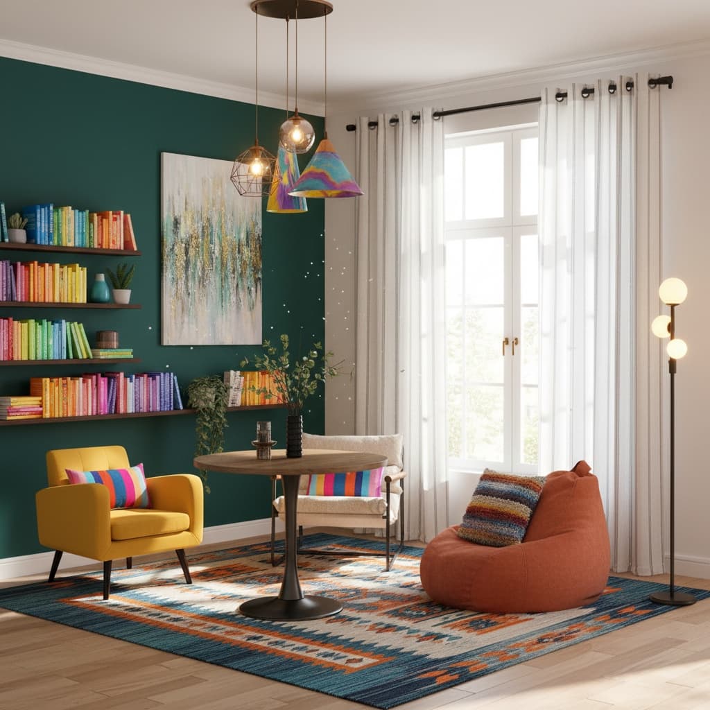 Transform Your Living Room with Classic Style and Bold Color Schemes