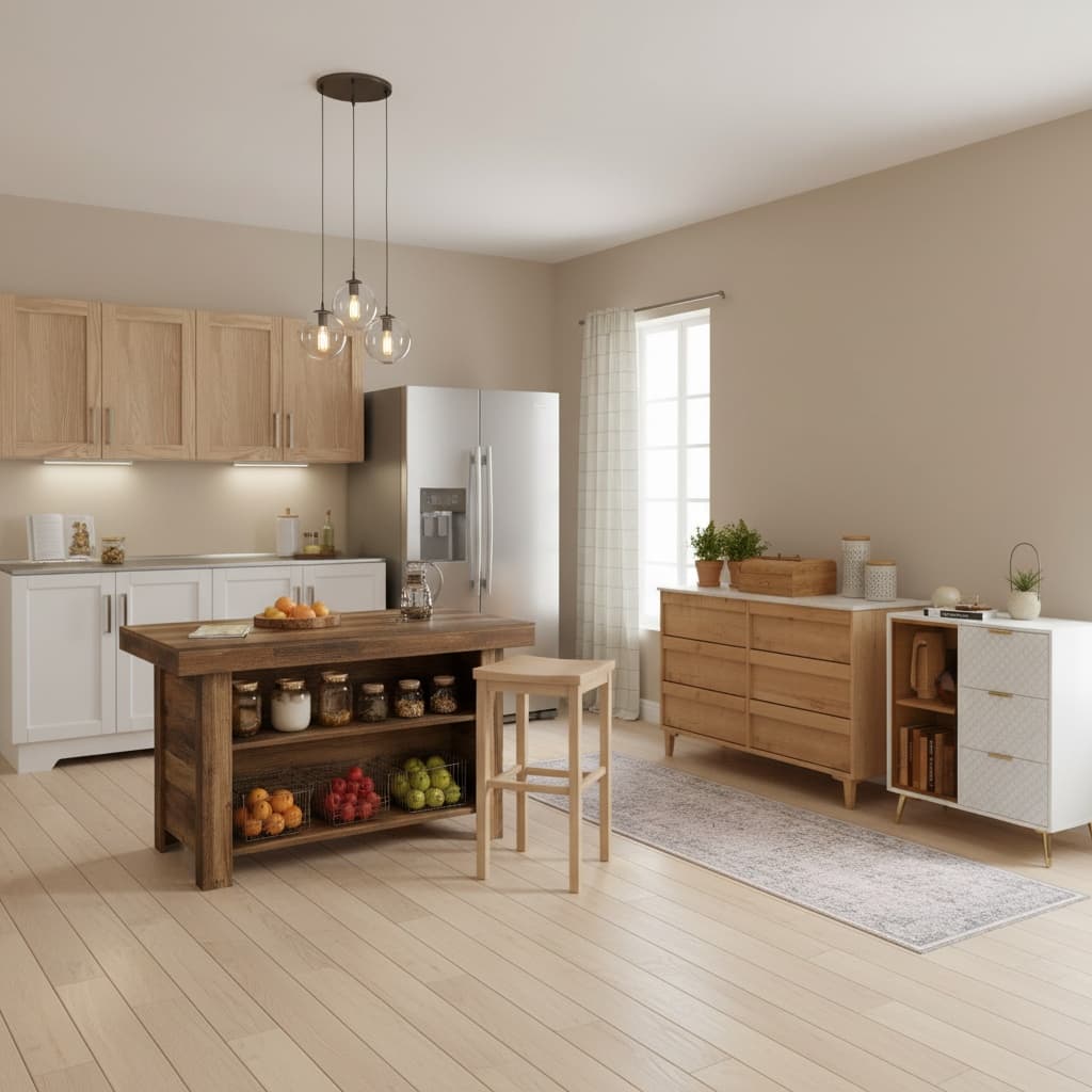Create a Rustic Kitchen with a Neutral Color Scheme: Timeless Elegance on Any Budget