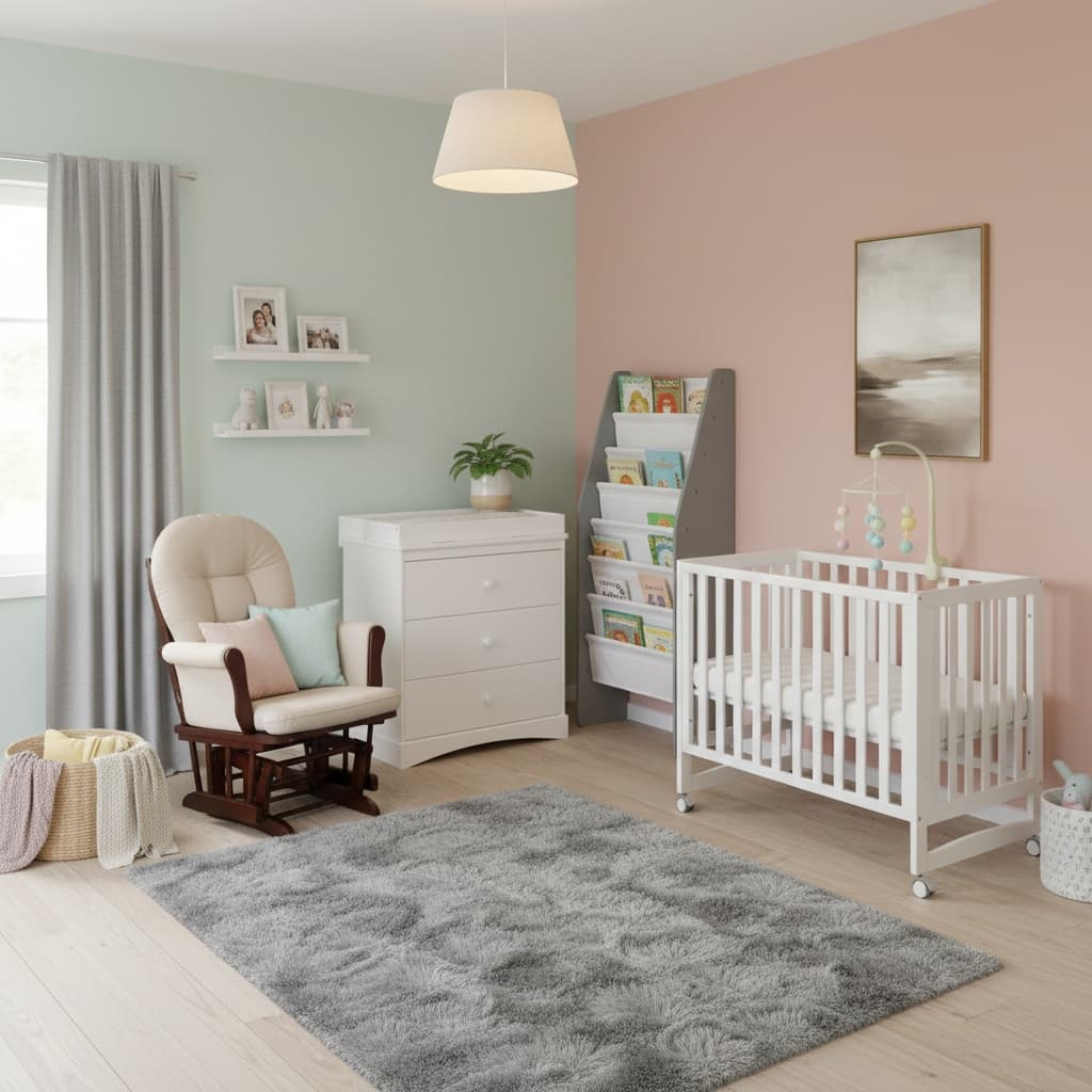 Creating a Modern Nursery: Embrace Soft Pastels for a Stylish, Calm Oasis