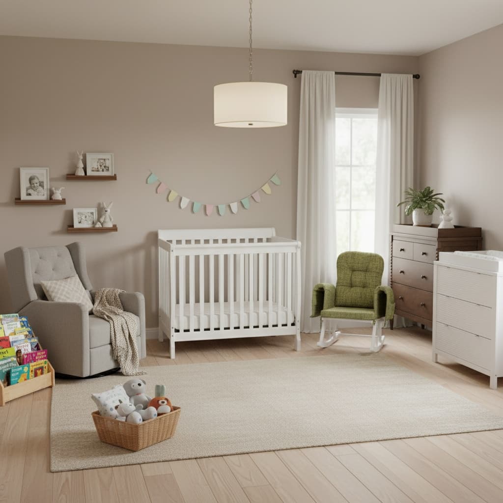 Creating a Modern Nursery with a Neutral Palette: Tips for a Stylish Space