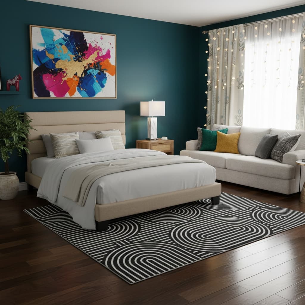 Scandinavian Bedroom Bold Ideas: Transform Your Space with Vibrant Colors