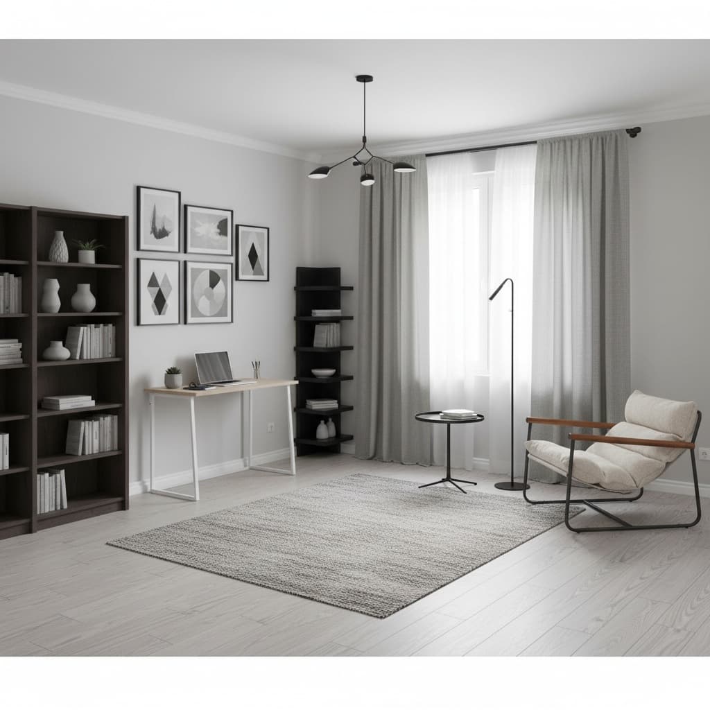 Transform Your Studio: Japanese Style with Monochrome Elegance