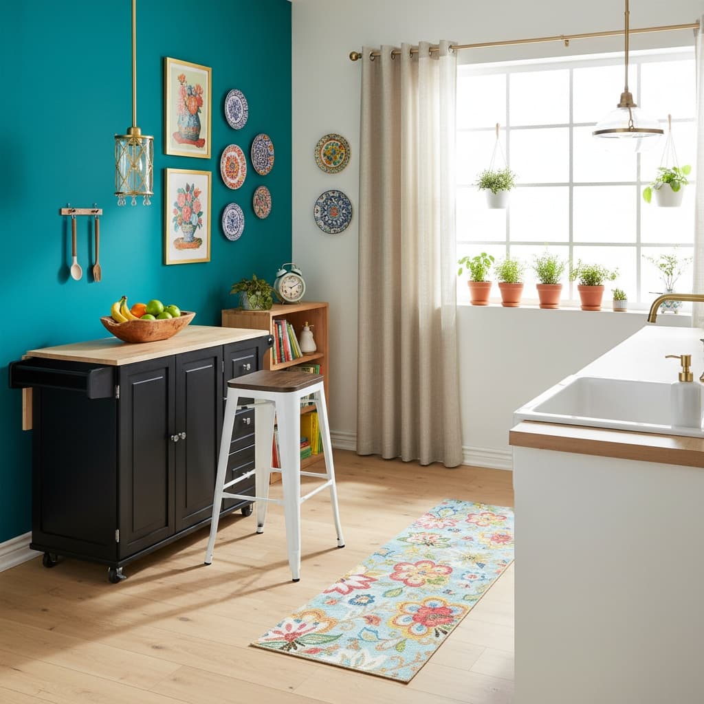 Design a Modern Kitchen with a Bold Color Scheme: Striking Ideas for Every Budget