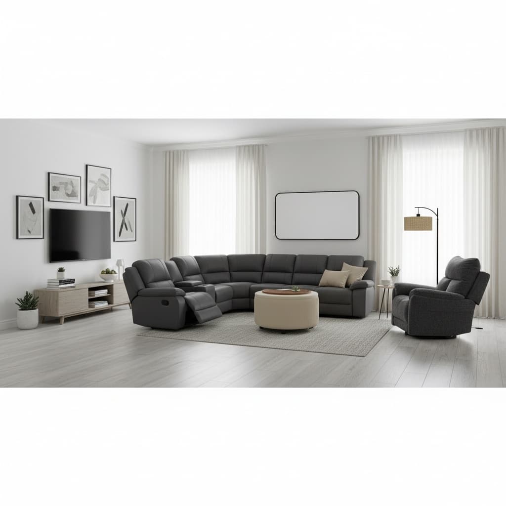 Transform Your Living Room with Scandinavian Monochrome: Elegant Home Interior Design