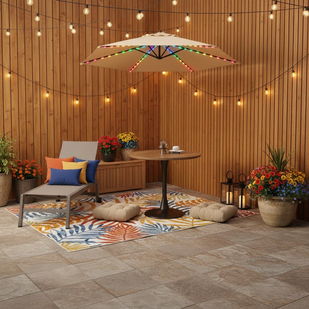 Designing a Minimalist Patio with a Bold Color Scheme: Transform Your Outdoor Space
