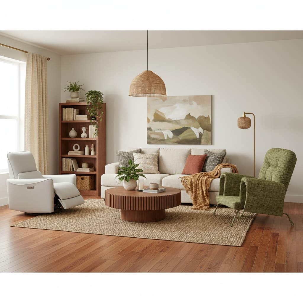 Designing a Minimalist Studio: Earth Tones for a Cozy yet Elegant Space