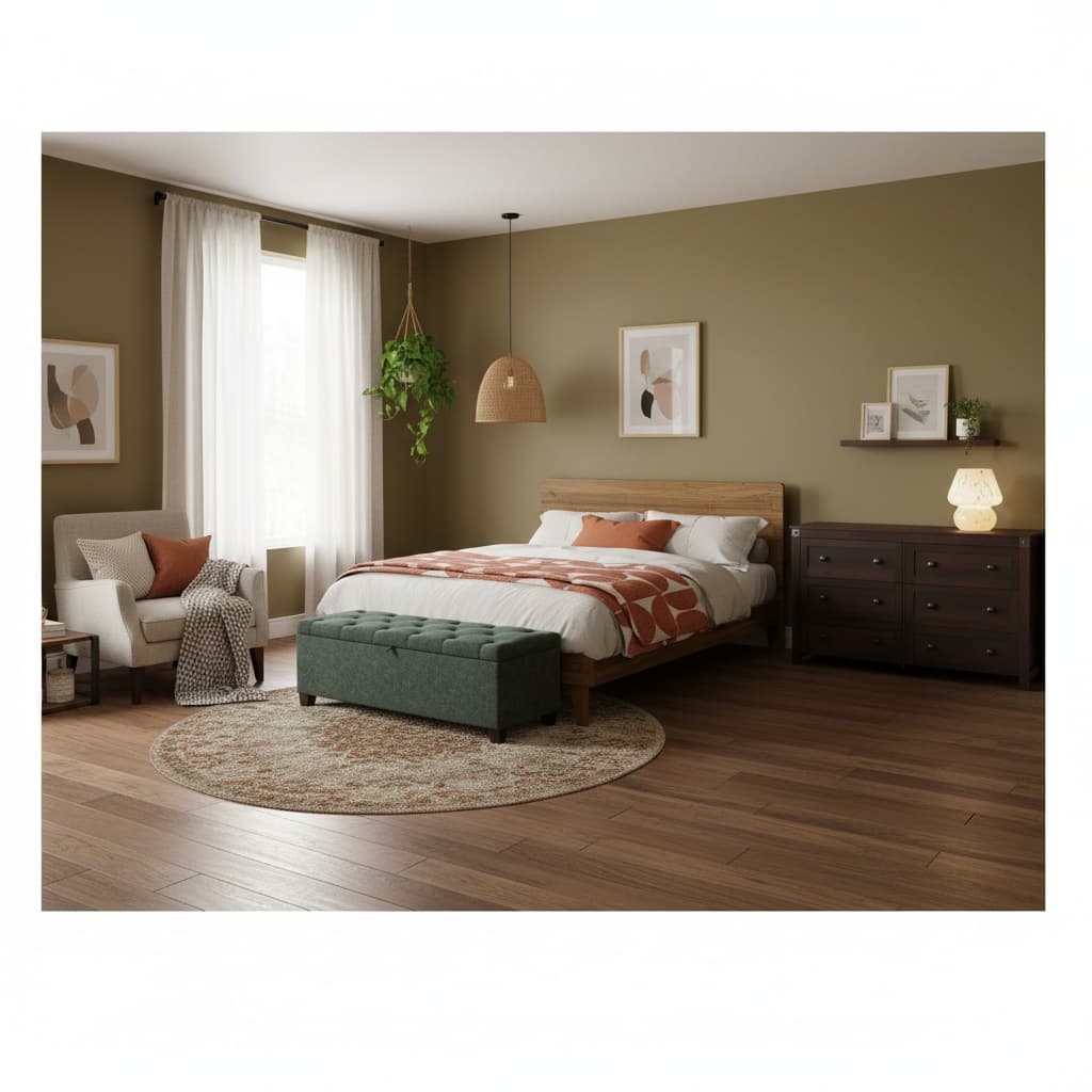 Eco-Friendly Bedroom Design with Earth Tones: Transform Your Space