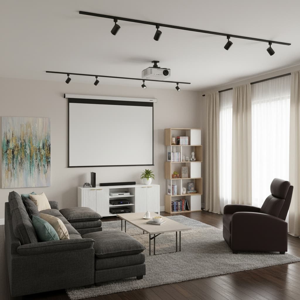 Design a Vintage Media/Game Room: Embrace Neutral Colors for Style and Comfort