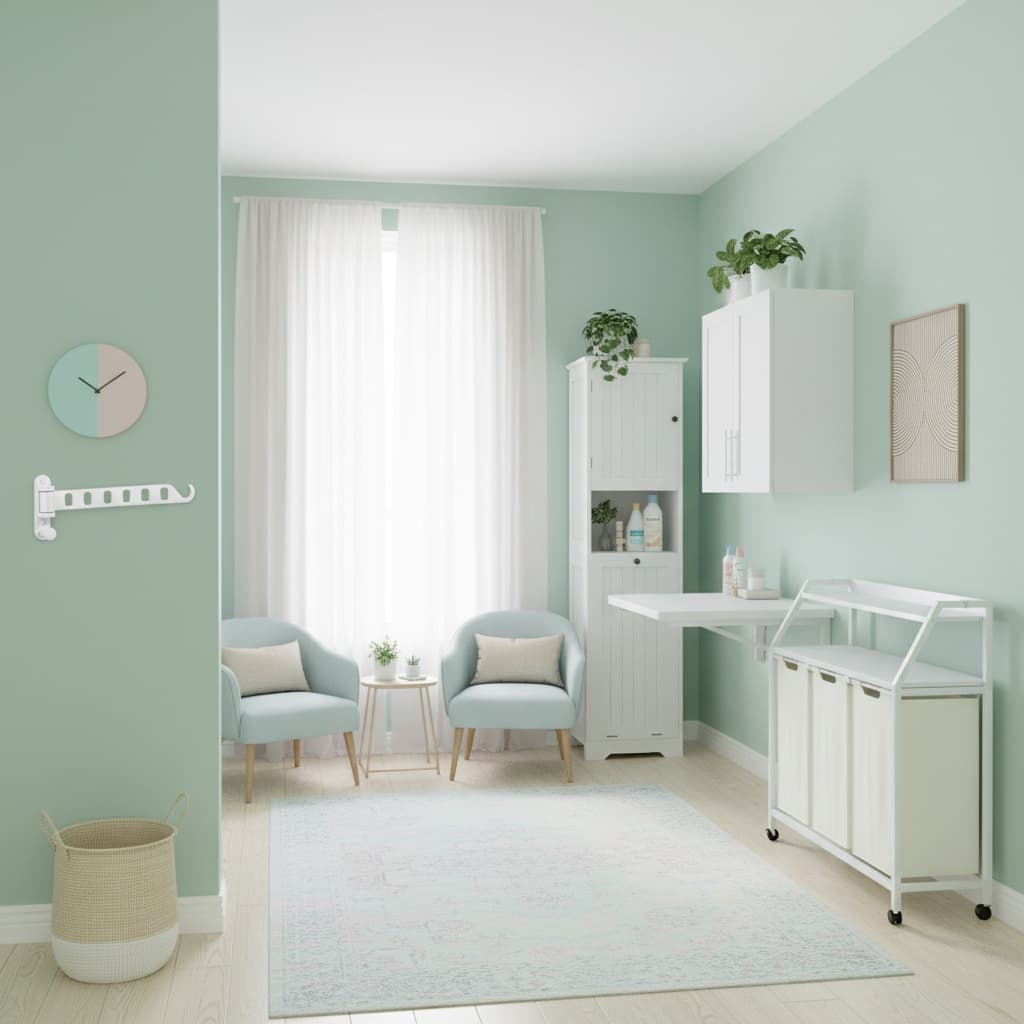 Design a Beautiful Eco-Friendly Pastel Laundry Room: Tips and Ideas