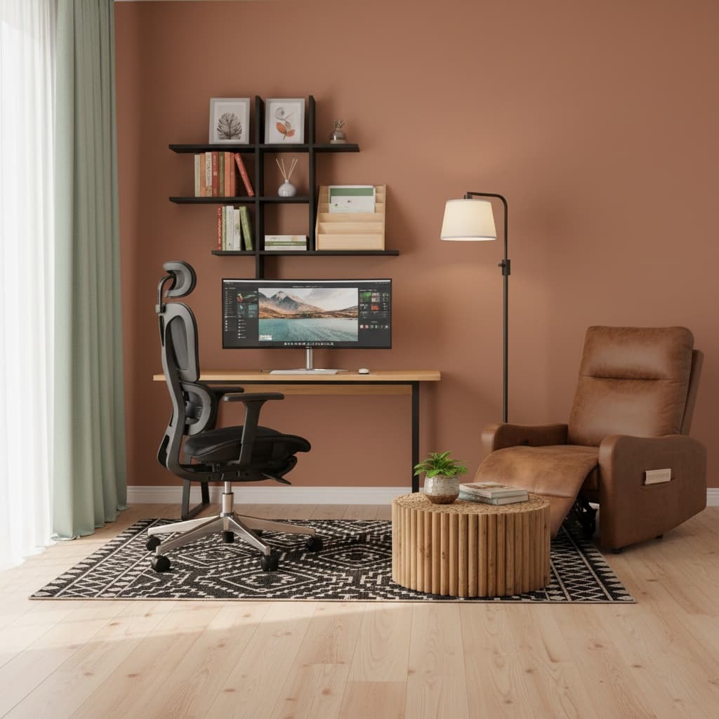 Designing a Tropical Home Office with Earth Tones: Your Complete Guide