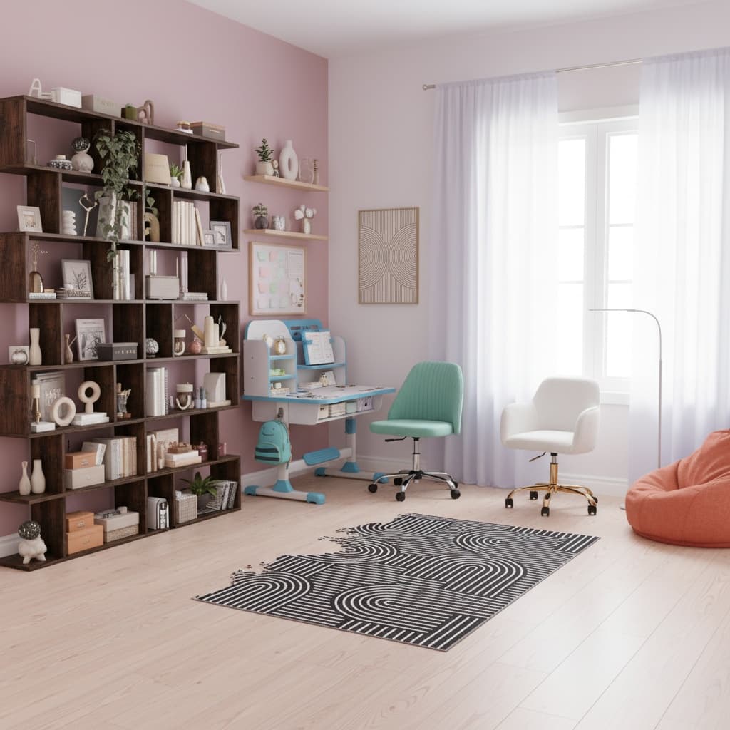 Designing a Pastel-Themed Industrial Home Office: Tips for a Serene Workspace