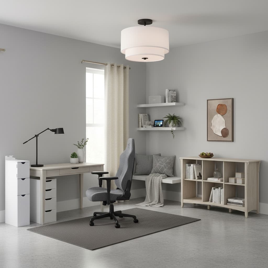 Design Your Eco-Friendly Home Office with a Monochrome Color Scheme