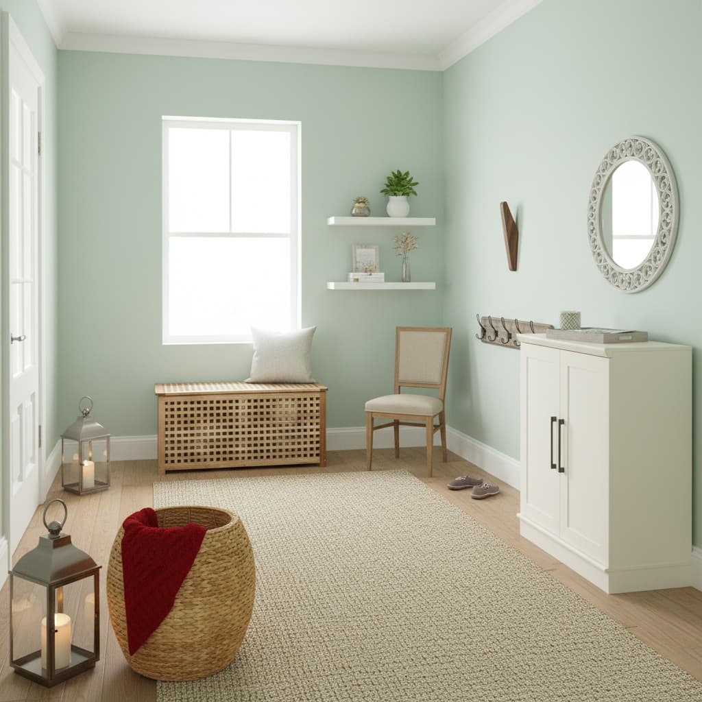 Design a Bohemian Entryway_Mudroom with Soft Pastel Colors: Style Tips for All Budgets