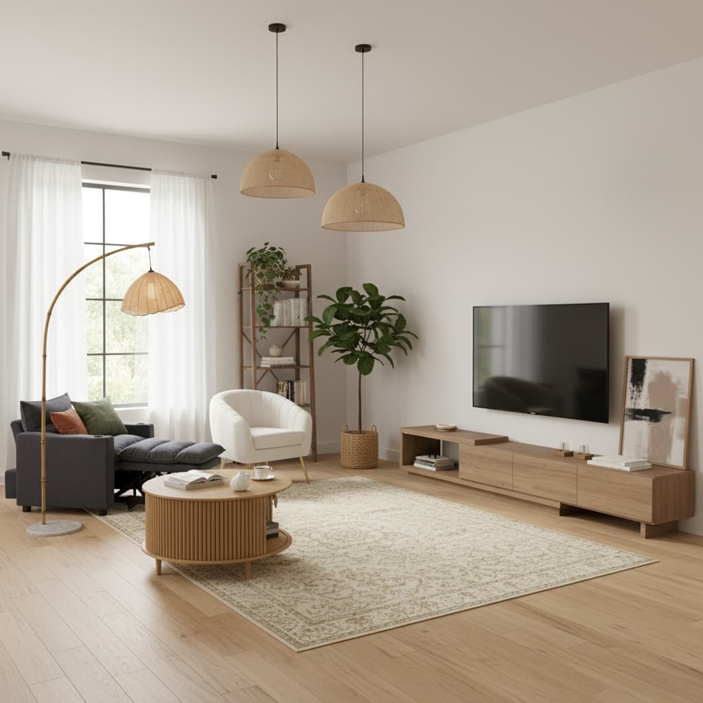 Designing an Industrial Studio with Earth Tones: Interior Ideas for Small Spaces