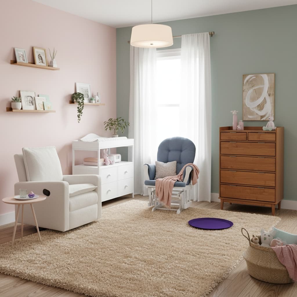 Designing a Scandinavian Nursery with a Dreamy Pastel Color Palette