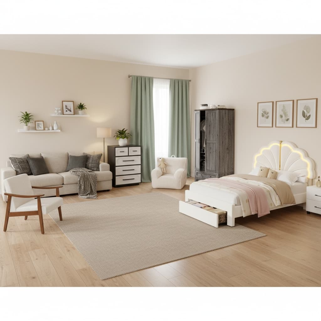 Design a Bohemian Bedroom with a Neutral Palette: Elegant Home Interior Ideas