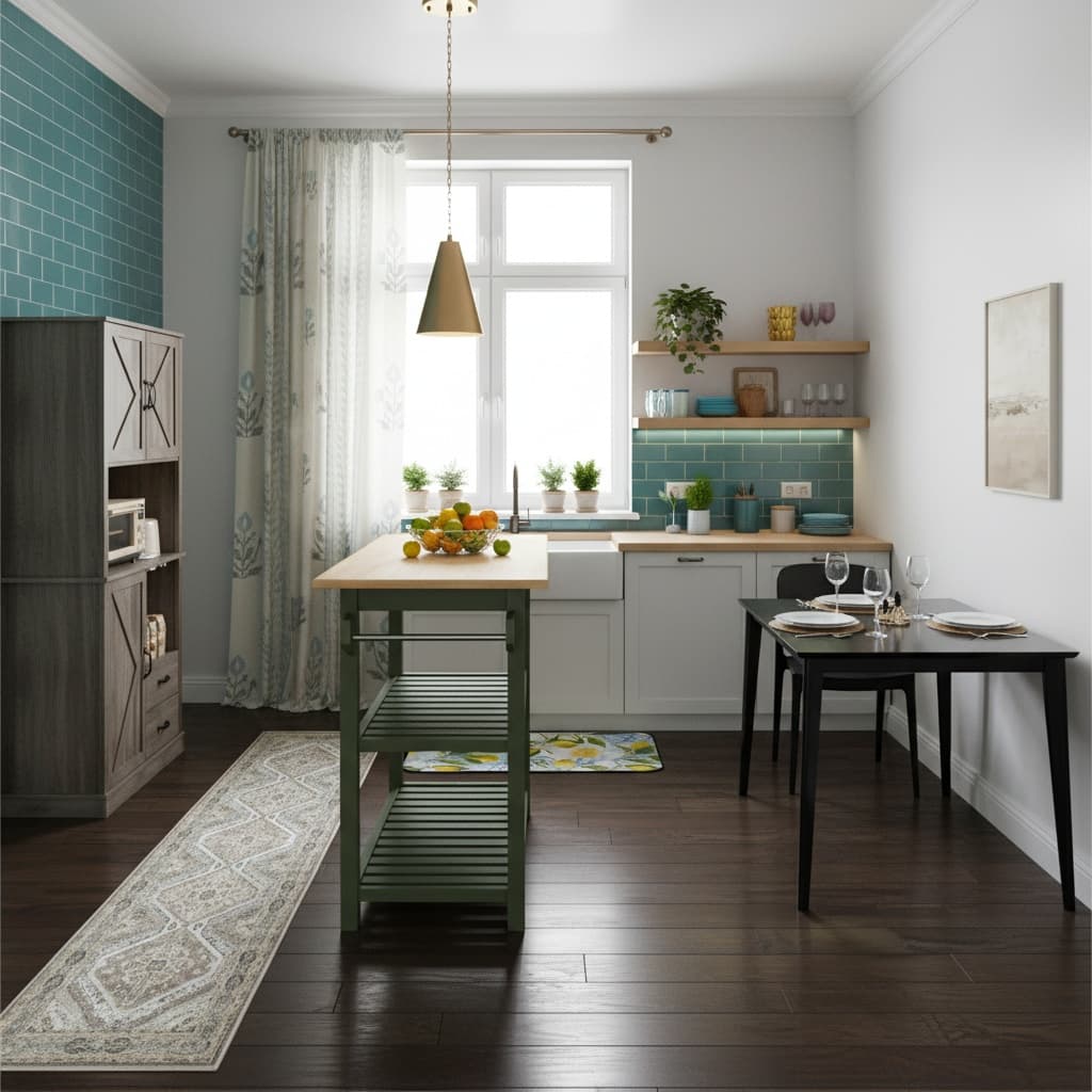 Eco-Friendly Kitchen Design: Embrace Bold Colors for a Vibrant, Sustainable Space