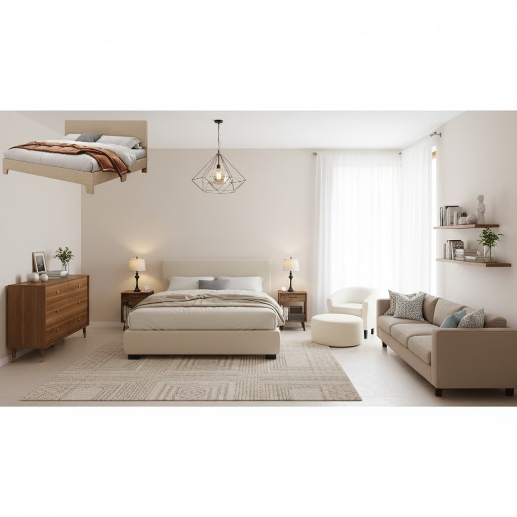 Modern Bedroom Design Ideas: Embrace Neutral Elegance for a Timeless Look