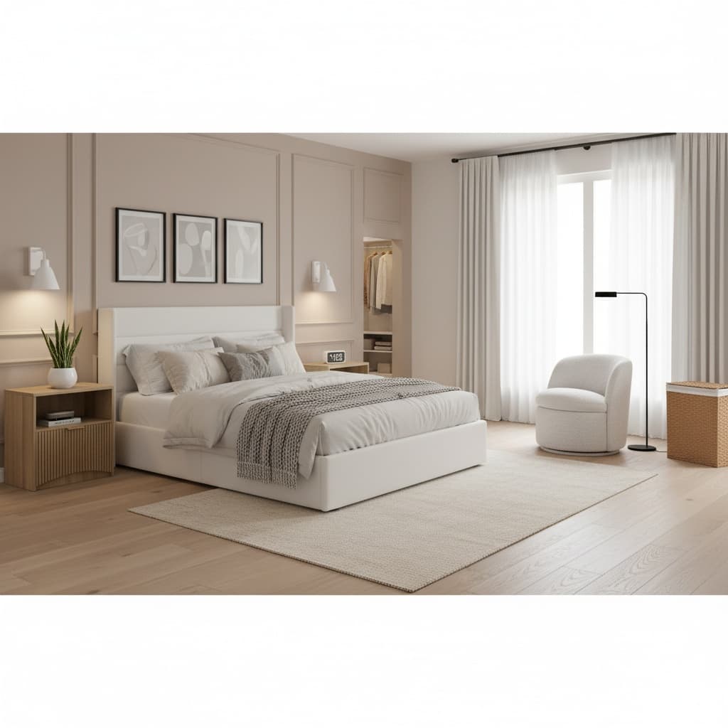 Transform Your Bedroom with Rustic Style and Neutral Colors