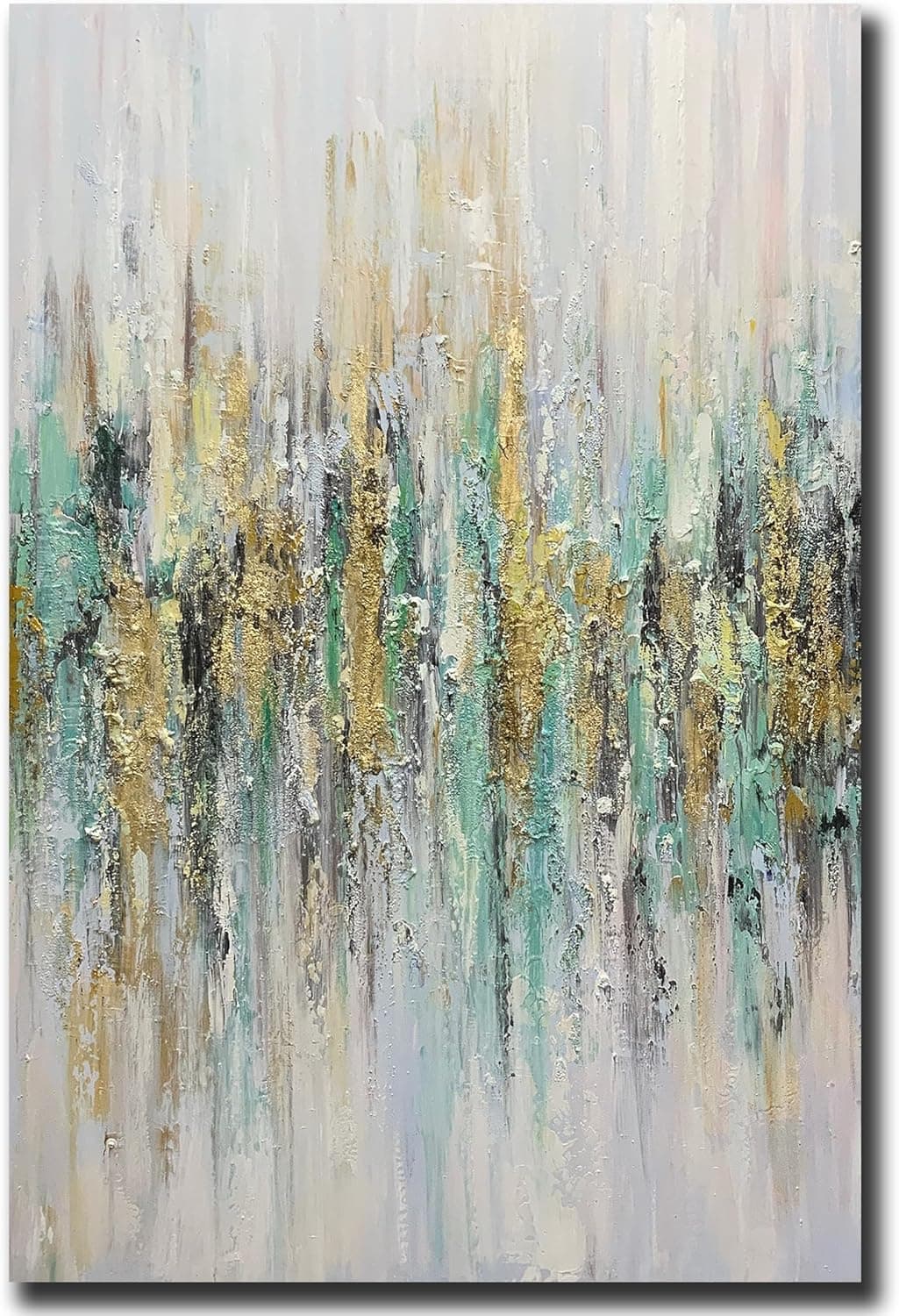 V-inspire Art,24x36 inch Oil Painting, Modern Home Canvas Painting Decoration, Abstract Mural Painting