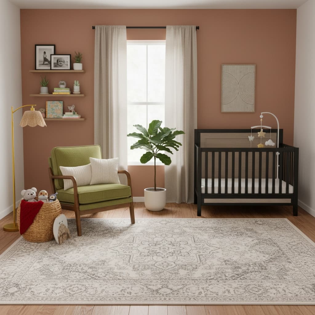 Designing a Classic Nursery with an Earth Tones Color Scheme