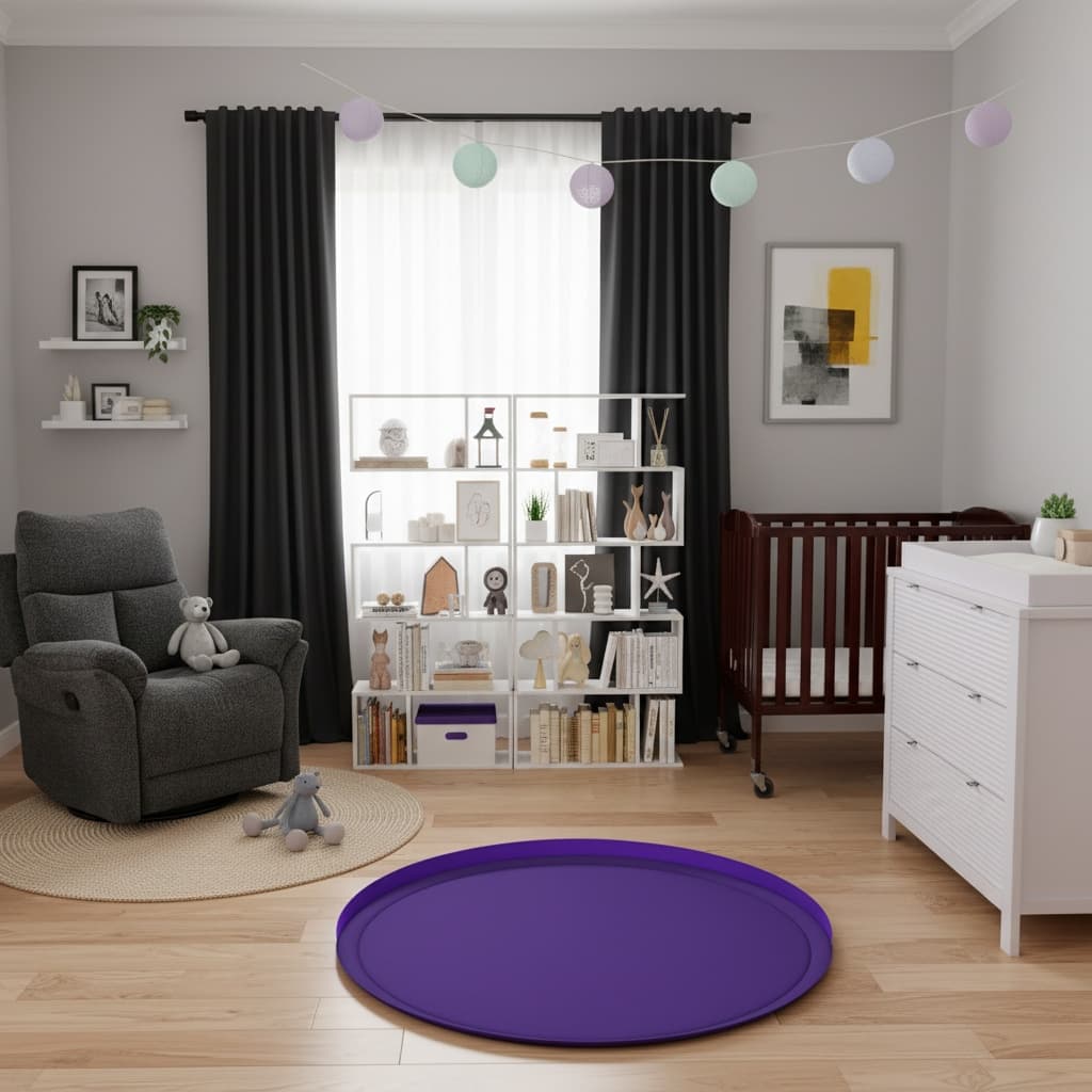 Create a Vintage Kids Room with a Monochrome Color Scheme for a Timeless Appeal