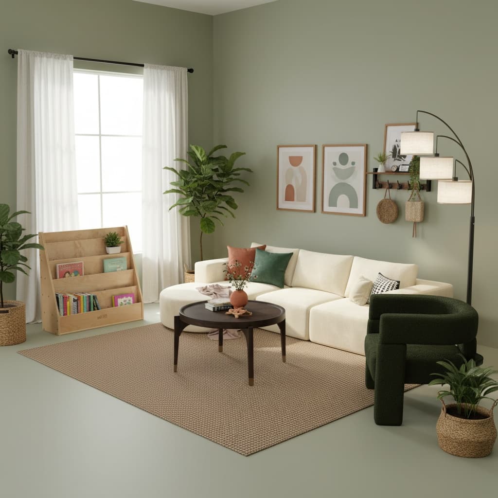 Designing a Vintage Studio: Embrace Earth Tones for Cozy Elegance